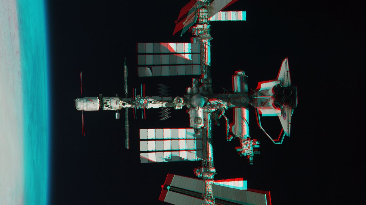 Wallpaper satellite, orbit, space