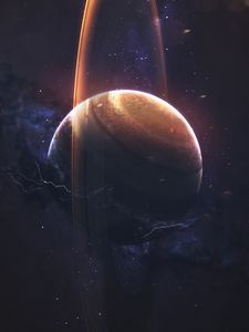Saturn old mobile, cell phone, smartphone wallpapers hd, desktop backgrounds  240x320, images and pictures