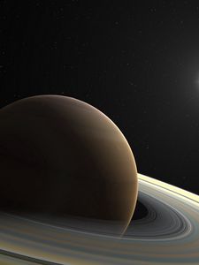 Preview wallpaper saturn, planet, ring, star