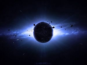 Preview wallpaper saturn, planet, space, universe