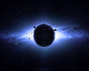 Preview wallpaper saturn, planet, space, universe