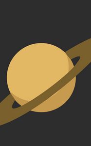 Preview wallpaper saturn, ring, planet