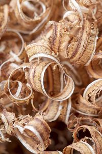 Preview wallpaper sawdust, wood, macro, brown