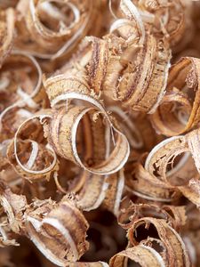 Preview wallpaper sawdust, wood, macro, brown