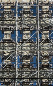 Preview wallpaper scaffolding, construction, building, metal