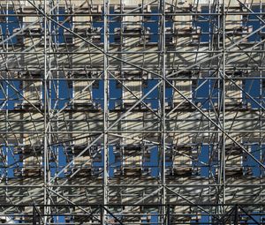 Preview wallpaper scaffolding, construction, building, metal