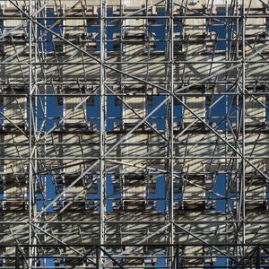 Preview wallpaper scaffolding, construction, building, metal