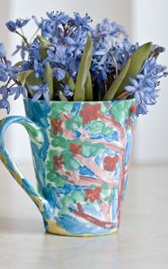 Preview wallpaper scilla, flowers, cup