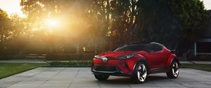 Preview wallpaper scion, c-hr, concept, side view