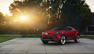 Preview wallpaper scion, c-hr, concept, side view