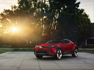 Preview wallpaper scion, c-hr, concept, side view