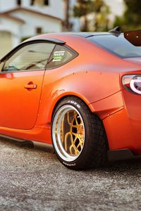 Preview wallpaper scion fr-s, red, side view