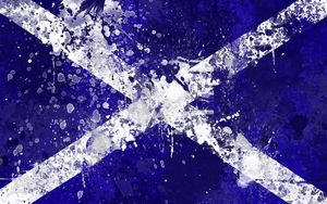 Preview wallpaper scotland, background, texture, paint, stains
