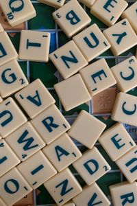 Preview wallpaper scrabble, letters, words, game