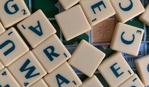 Preview wallpaper scrabble, letters, words, game