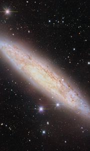 Preview wallpaper sculptor galaxy, galaxy, stars, space