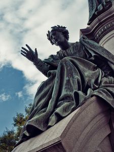 Preview wallpaper sculpture, statue, monument, scotland, edinburgh