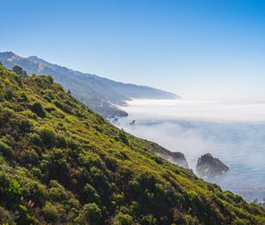 Preview wallpaper sea, bay, mountains, landscape