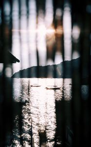 Preview wallpaper sea, bay, sun, rays