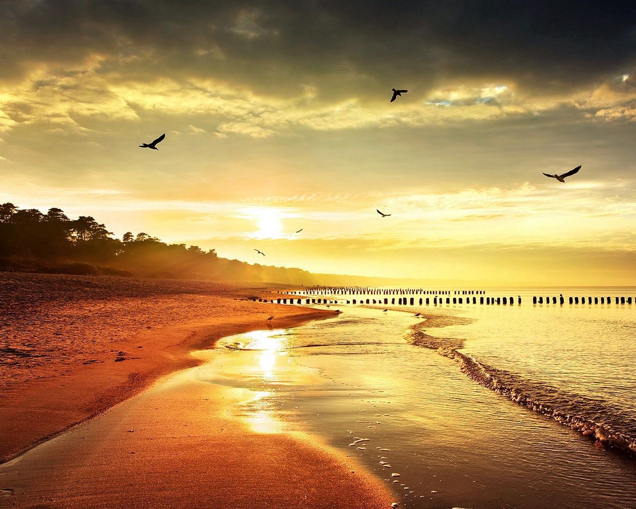 windows 7 desktop backgrounds beach