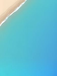 Preview wallpaper sea, beach, water, blue, background, art