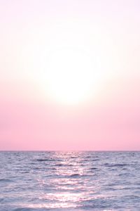 Preview wallpaper sea, blue, lilac, horizon