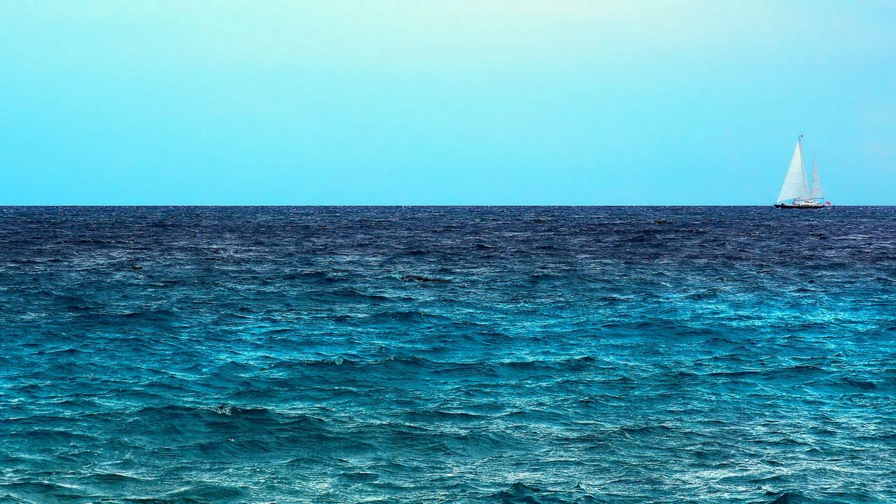 Wallpaper sea, distance, sky, summer
