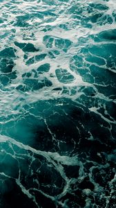 Preview wallpaper sea, foam, water, storm