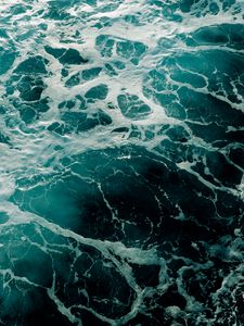 Preview wallpaper sea, foam, water, storm