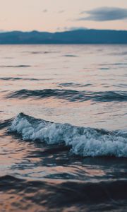 Preview wallpaper sea, foam, waves