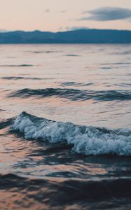Preview wallpaper sea, foam, waves