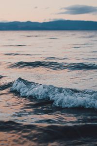 Preview wallpaper sea, foam, waves