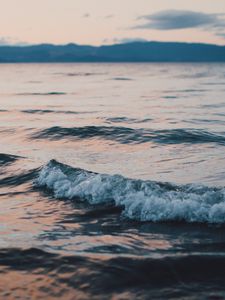 Preview wallpaper sea, foam, waves