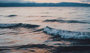 Preview wallpaper sea, foam, waves