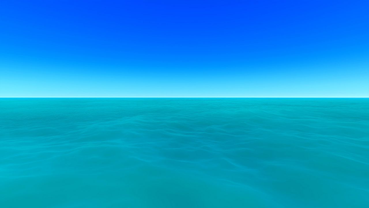 Wallpaper sea, horizon, art, sky, water