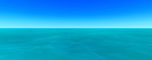 Preview wallpaper sea, horizon, art, sky, water