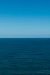 Preview wallpaper sea, horizon, minimalism, sky