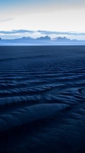 Preview wallpaper sea, horizon, sand, beach