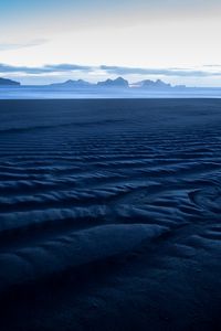 Preview wallpaper sea, horizon, sand, beach