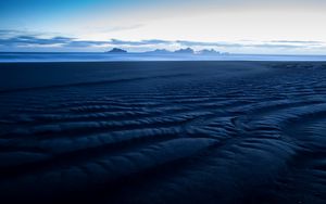 Preview wallpaper sea, horizon, sand, beach