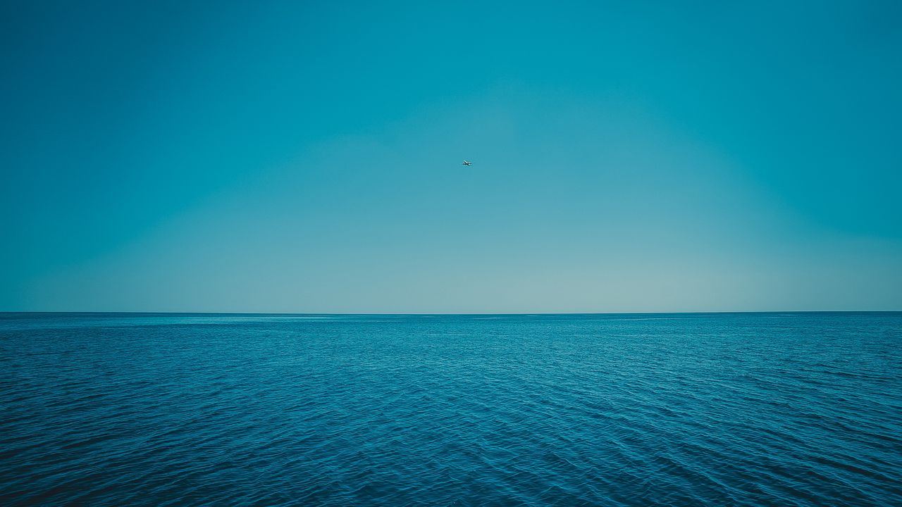 Wallpaper sea, horizon, sky