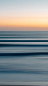 Preview wallpaper sea, horizon, sky, blur