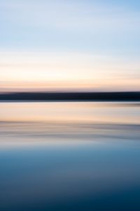 Preview wallpaper sea, horizon, sky, blur, stripes