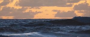 Preview wallpaper sea, horizon, sky, evening