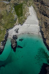 Preview wallpaper sea, island, bay, aerial view