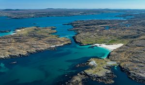 Preview wallpaper sea, islands, aerial view