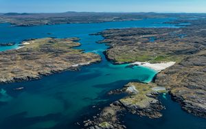 Preview wallpaper sea, islands, aerial view