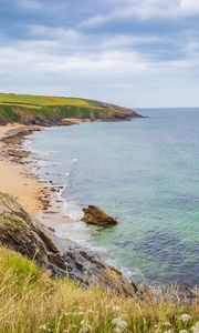 Preview wallpaper sea, landscape, coast, nature