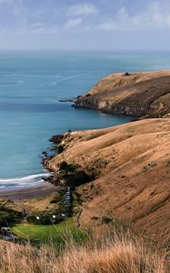 Preview wallpaper sea, landscape, coast, nature, relief