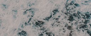 Preview wallpaper sea, ocean, foam, surf, waves